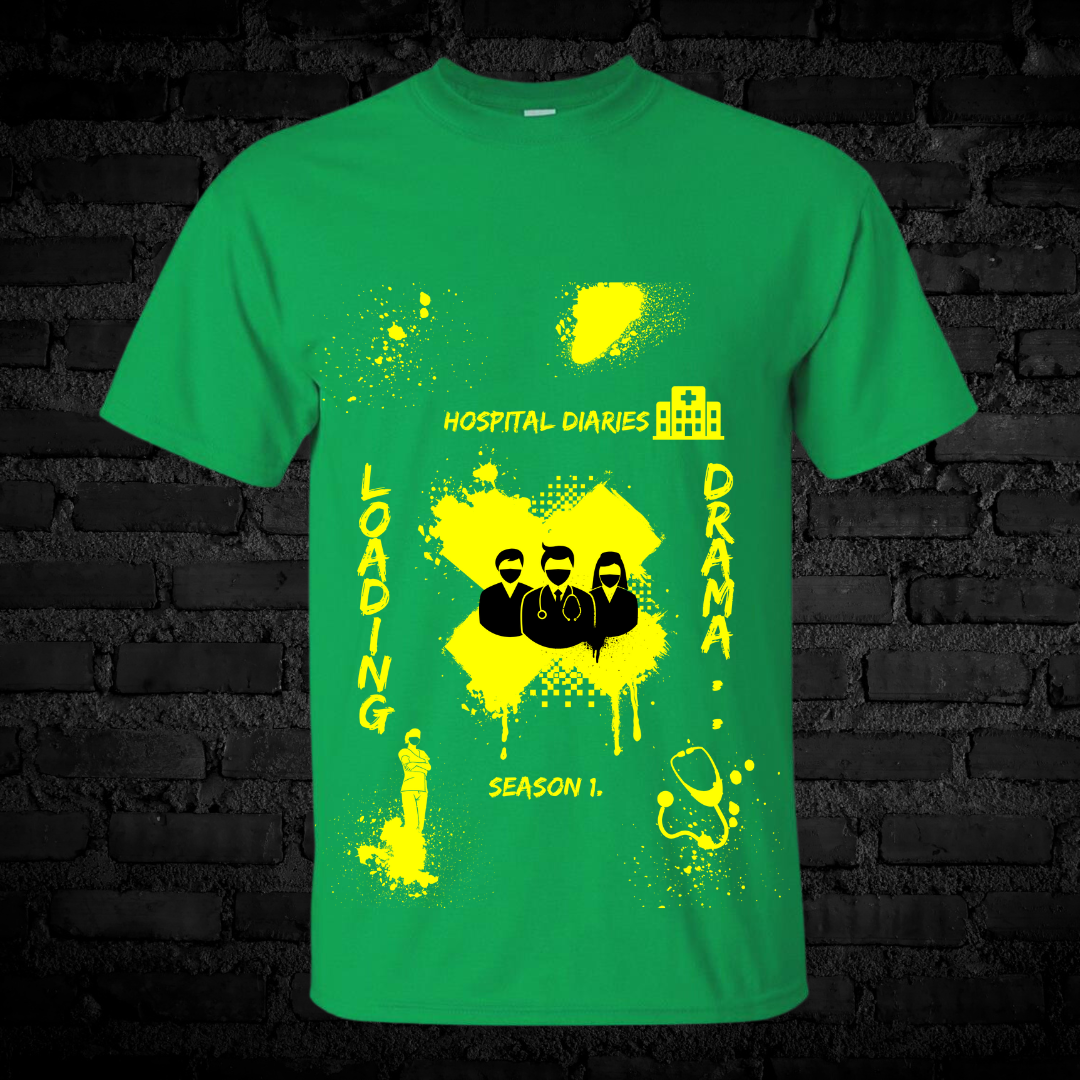 Unisex Short Sleeve "Hospital diaries" Tee