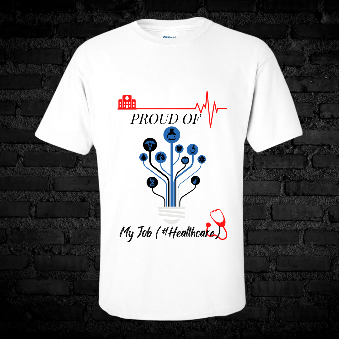 Unisex Short Sleeve "Proud of my job" Tee
