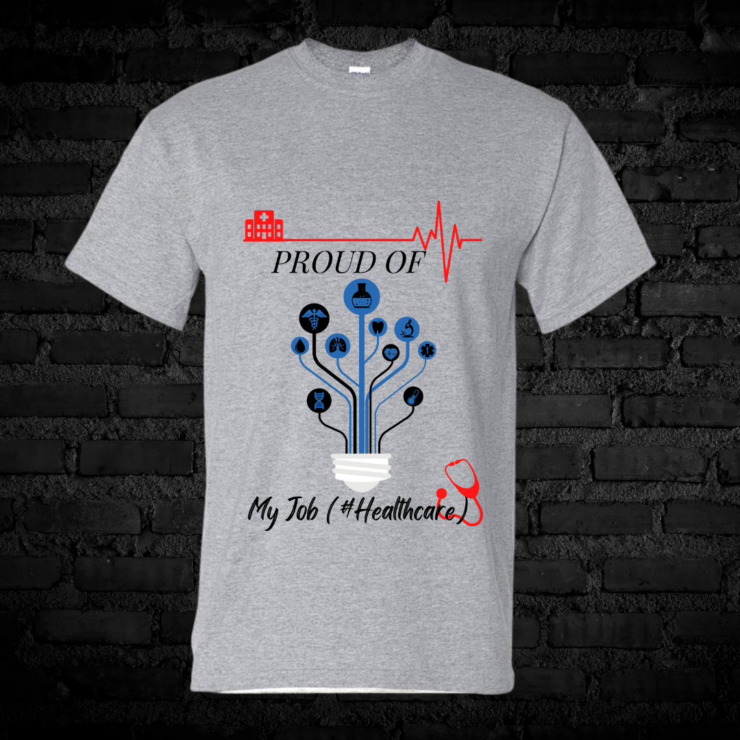 Unisex Short Sleeve "Proud of my job" Tee