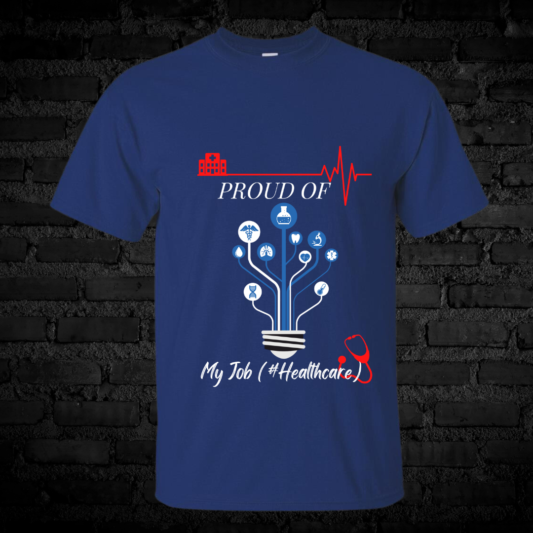 Unisex Short Sleeve "Proud of my job" Tee