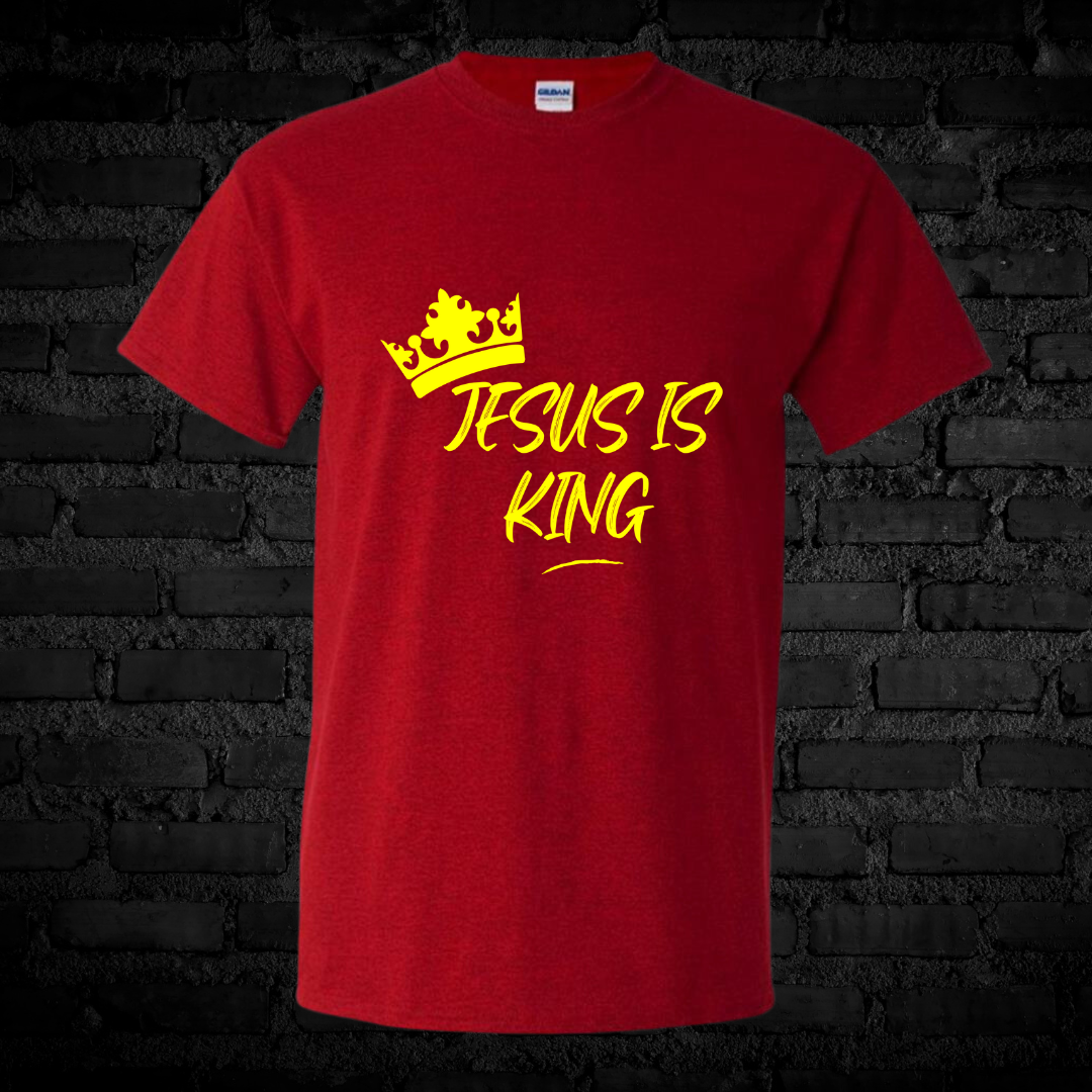 Unisex Short Sleeve "JESUS is King" Tee