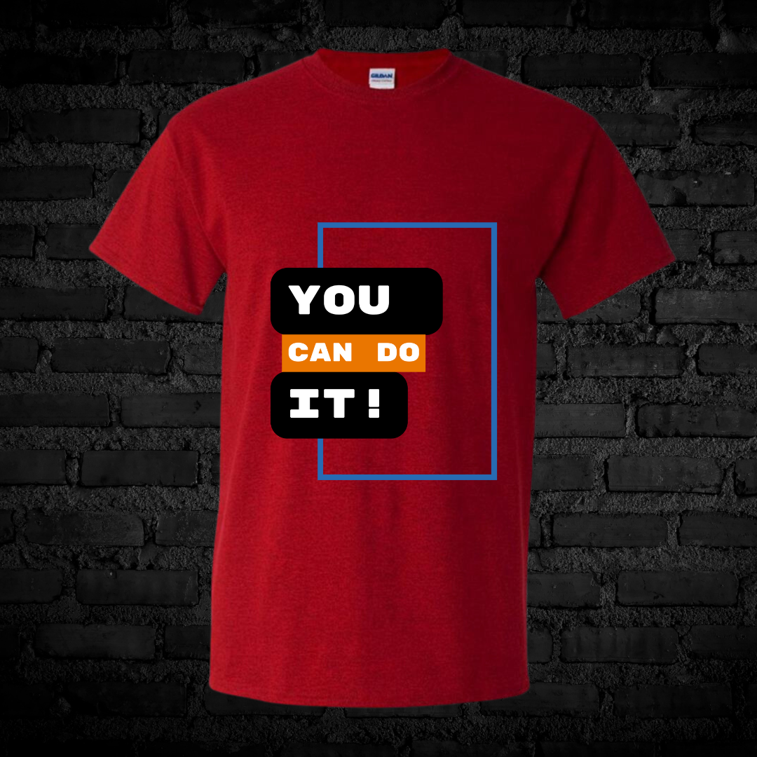 Unisex Short Sleeve "You can do it" Tee