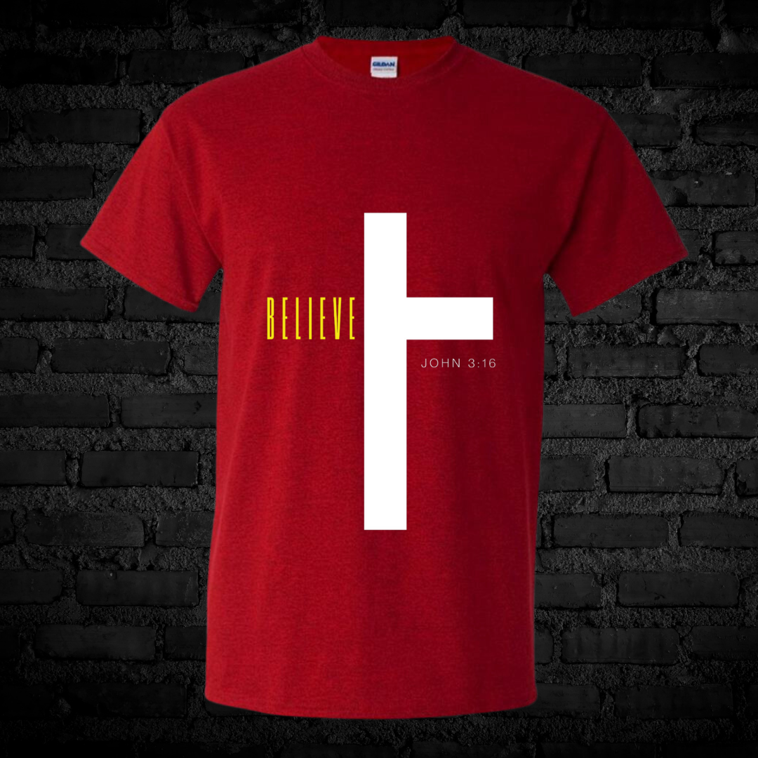 Unisex Short Sleeve "Believe" Tee