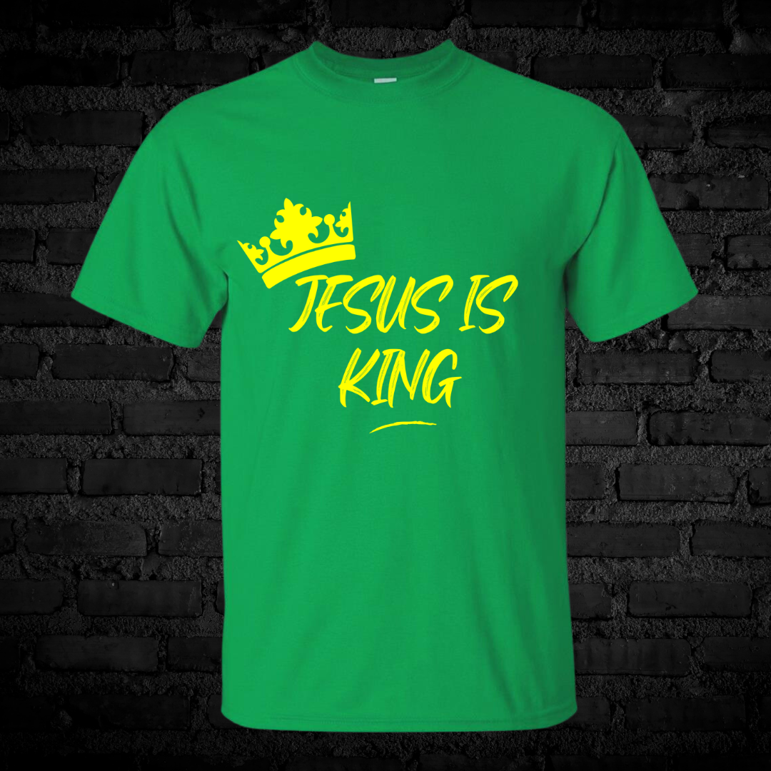 Unisex Short Sleeve "JESUS is King" Tee