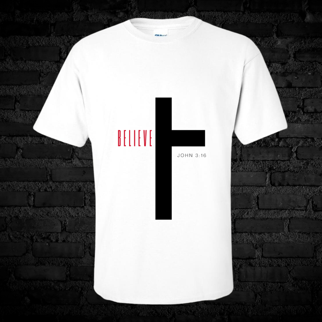 Unisex Short Sleeve "Believe" Tee