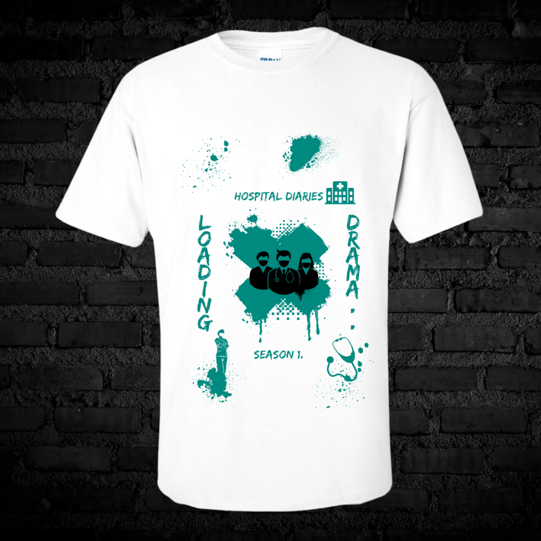 Unisex Short Sleeve "Hospital diaries" Tee