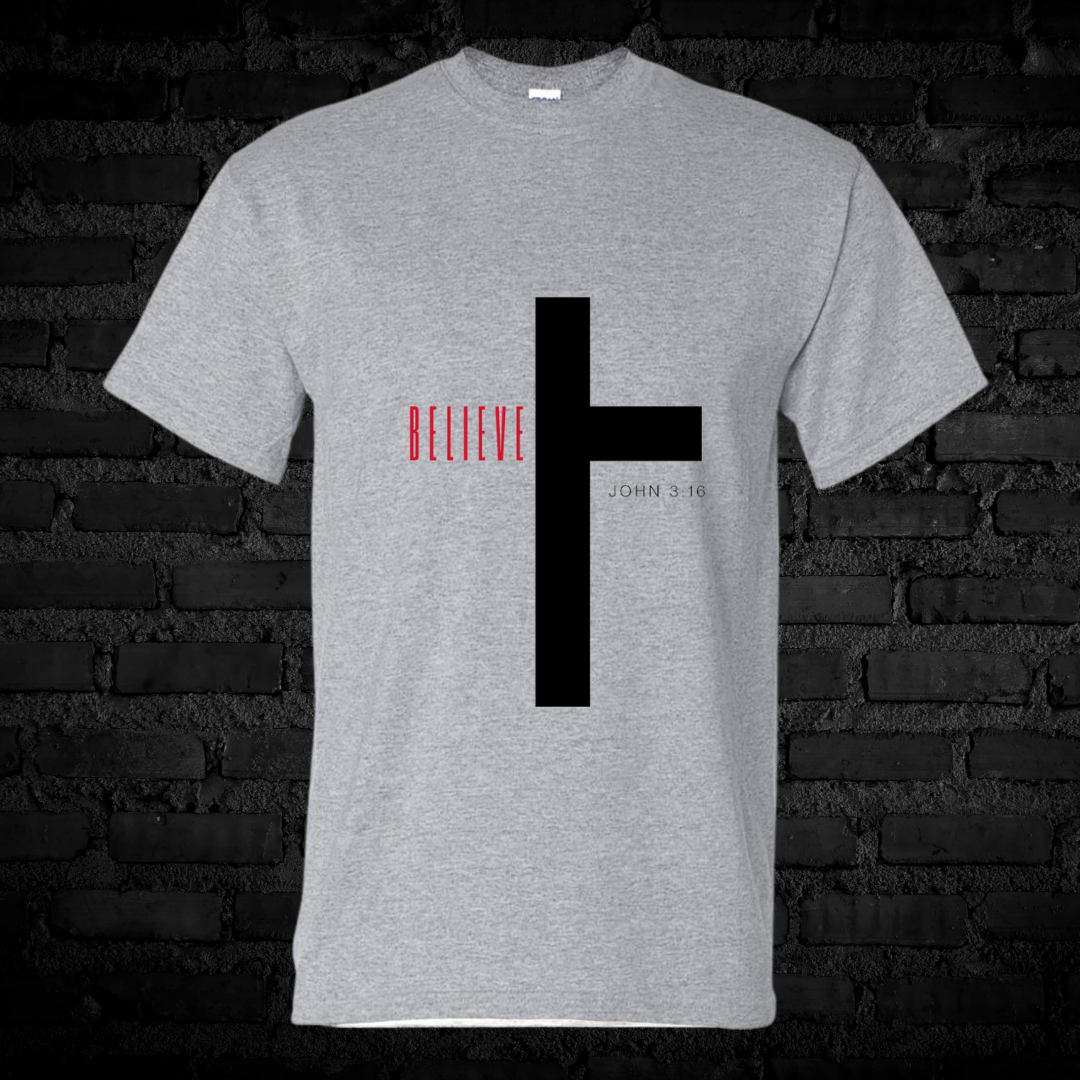 Unisex Short Sleeve "Believe" Tee