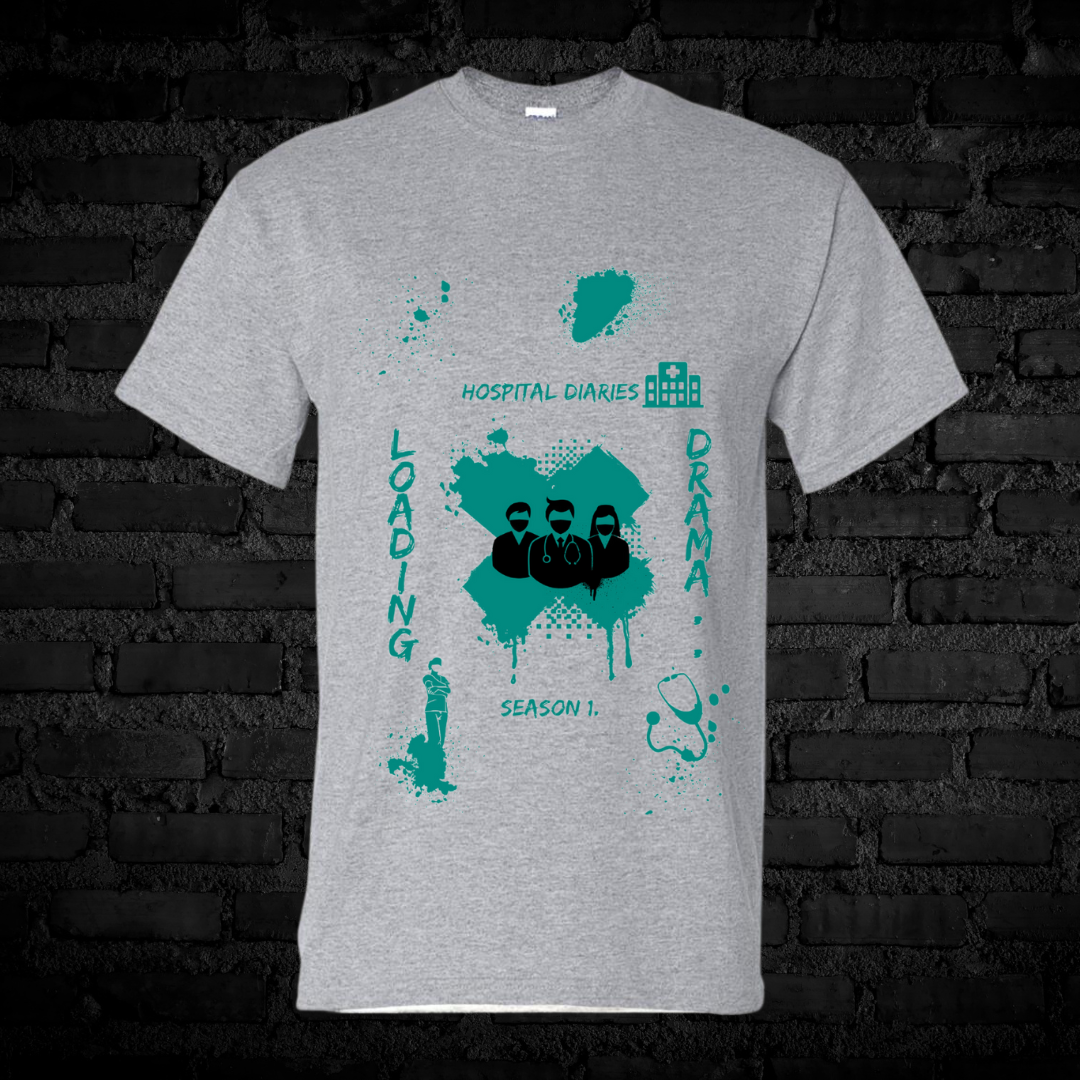 Unisex Short Sleeve "Hospital diaries" Tee