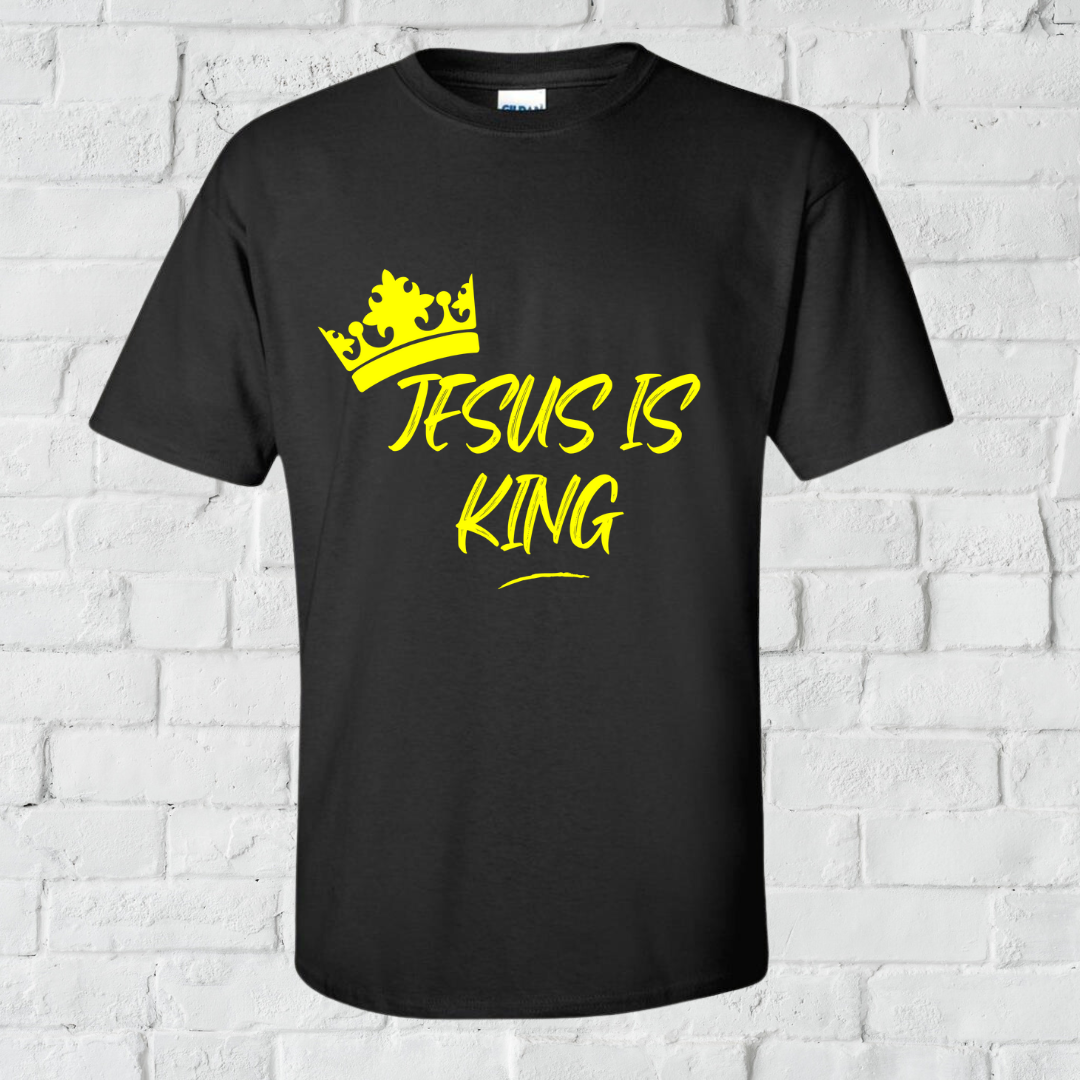Unisex Short Sleeve "JESUS is King" Tee