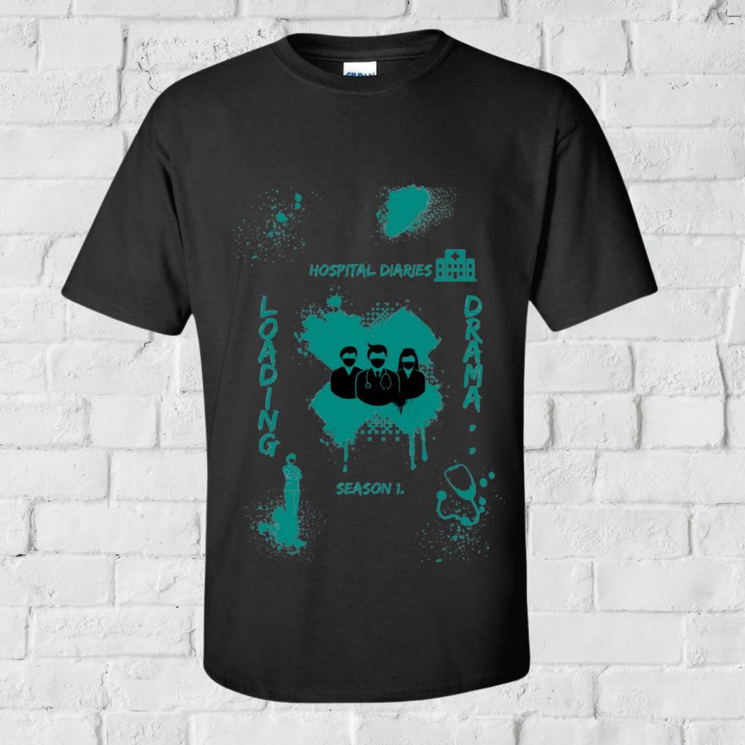 Unisex Short Sleeve "Hospital diaries" Tee