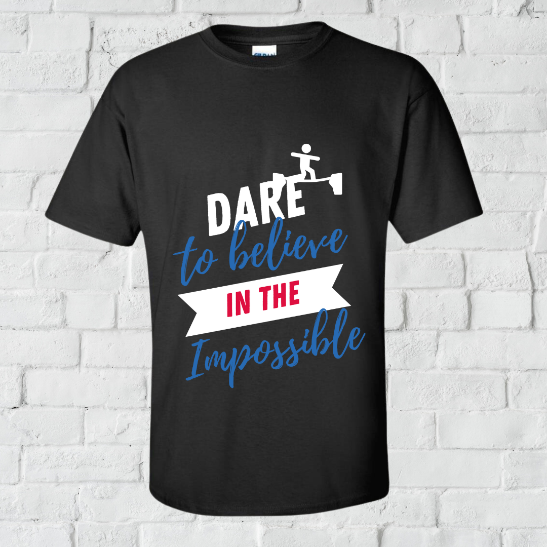 Unisex Short Sleeve "Dare to believe" Tee