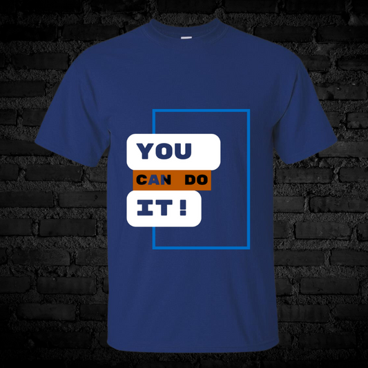 Unisex Short Sleeve "You can do it" Tee