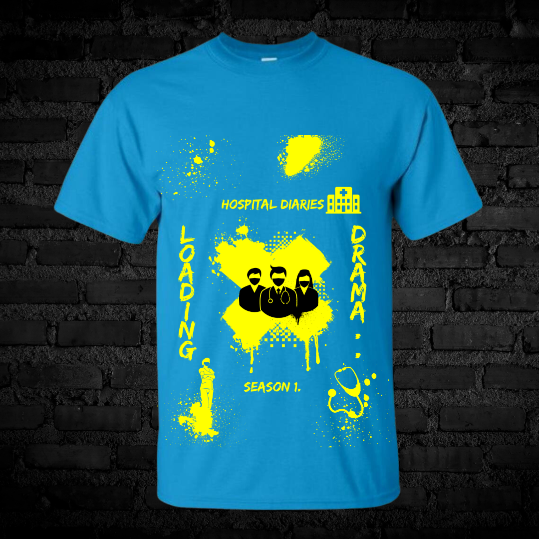 Unisex Short Sleeve "Hospital diaries" Tee