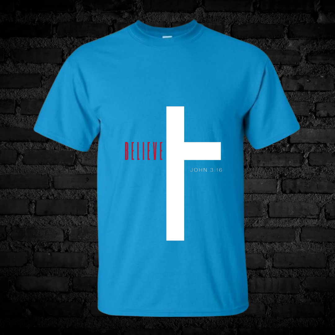 Unisex Short Sleeve "Believe" Tee
