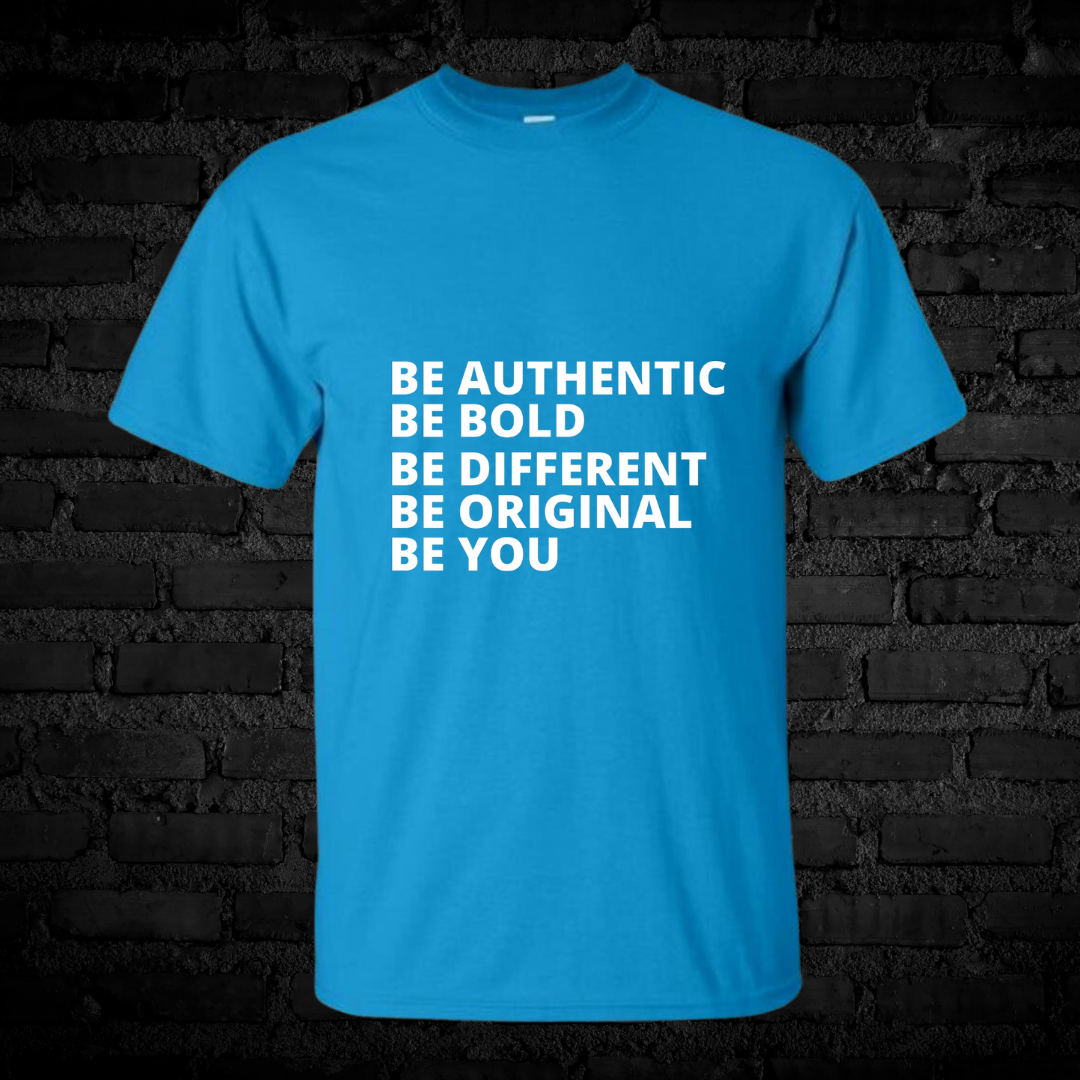 Unisex Short Sleeve "Be authentic" Tee